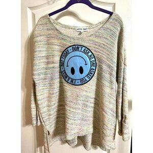 Cozy Oversized Attic Salt Sweater – Not Today Vibes Small